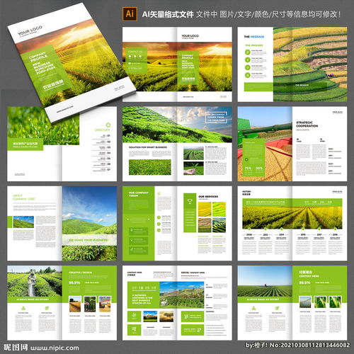 农业画册 农产品画册图片